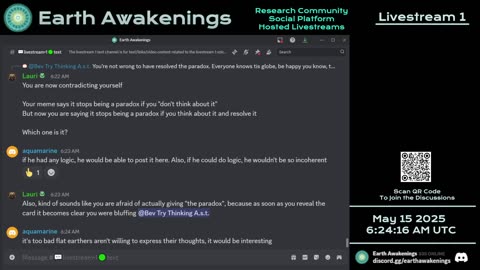 Earth Awakenings - Livestream 1 - #3169 - Live on Rumble/Youtube/X-Twitter/Twitch