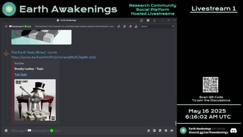 Earth Awakenings - Livestream 1 - #3171 - Live on Rumble/Youtube/X-Twitter/Twitch