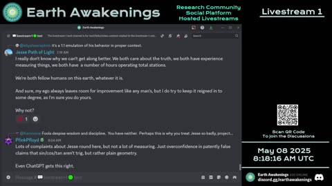 Earth Awakenings - Livestream 1 - #3155 - Live on Rumble/Youtube/X-Twitter/Twitch