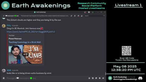 Earth Awakenings - Livestream 1 - #3155 - Live on Rumble/Youtube/X-Twitter/Twitch
