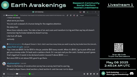 Earth Awakenings - Livestream 1 - #3155 - Live on Rumble/Youtube/X-Twitter/Twitch