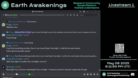 Earth Awakenings - Livestream 1 - #3155 - Live on Rumble/Youtube/X-Twitter/Twitch