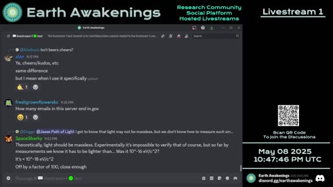 Earth Awakenings - Livestream 1 - #3155 - Live on Rumble/Youtube/X-Twitter/Twitch