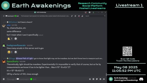 Earth Awakenings - Livestream 1 - #3155 - Live on Rumble/Youtube/X-Twitter/Twitch