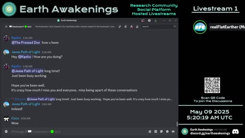 Earth Awakenings - Livestream 1 - #3155 - Live on Rumble/Youtube/X-Twitter/Twitch