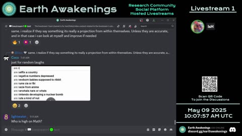 Earth Awakenings - Livestream 1 - #3159 - Live on Rumble/Youtube/X-Twitter/Twitch