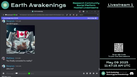 Earth Awakenings - Livestream 1 - #3159 - Live on Rumble/Youtube/X-Twitter/Twitch