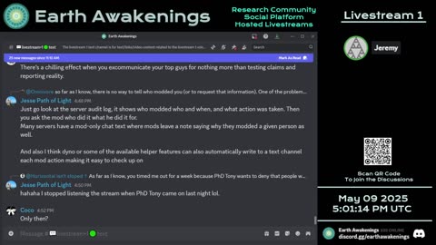 Earth Awakenings - Livestream 1 - #3159 - Live on Rumble/Youtube/X-Twitter/Twitch