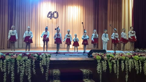 „Привітальна” Sărbătorirea a 40 de ani de la deschiderea Casei raionale de cultură 13/29