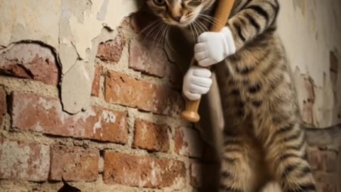 Shocking! 😱😱The cat wants to play a game! 😱😱
