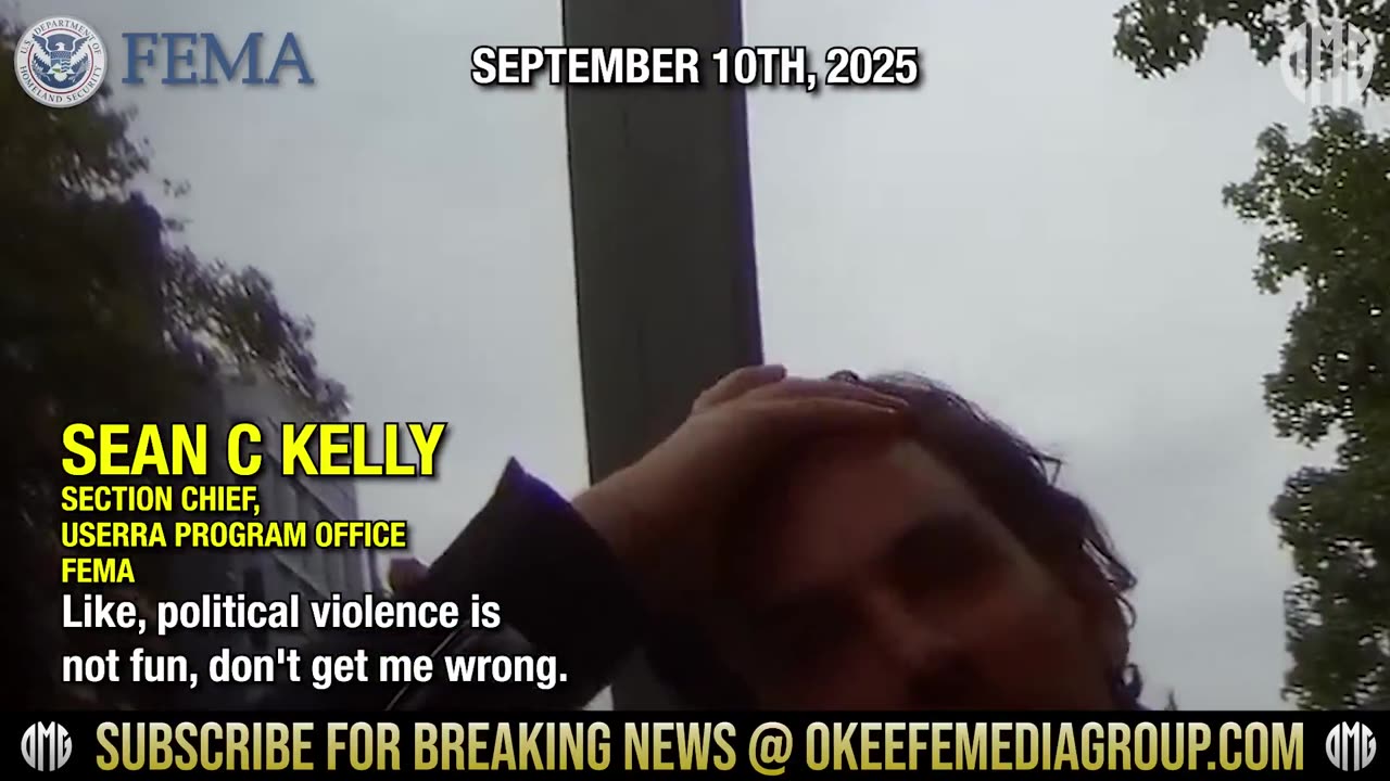 FEMA SECTION CHIEF: Charlie Kirk "Kind of Deserved It"
