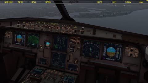 Landing in Pensacola (KPNS)