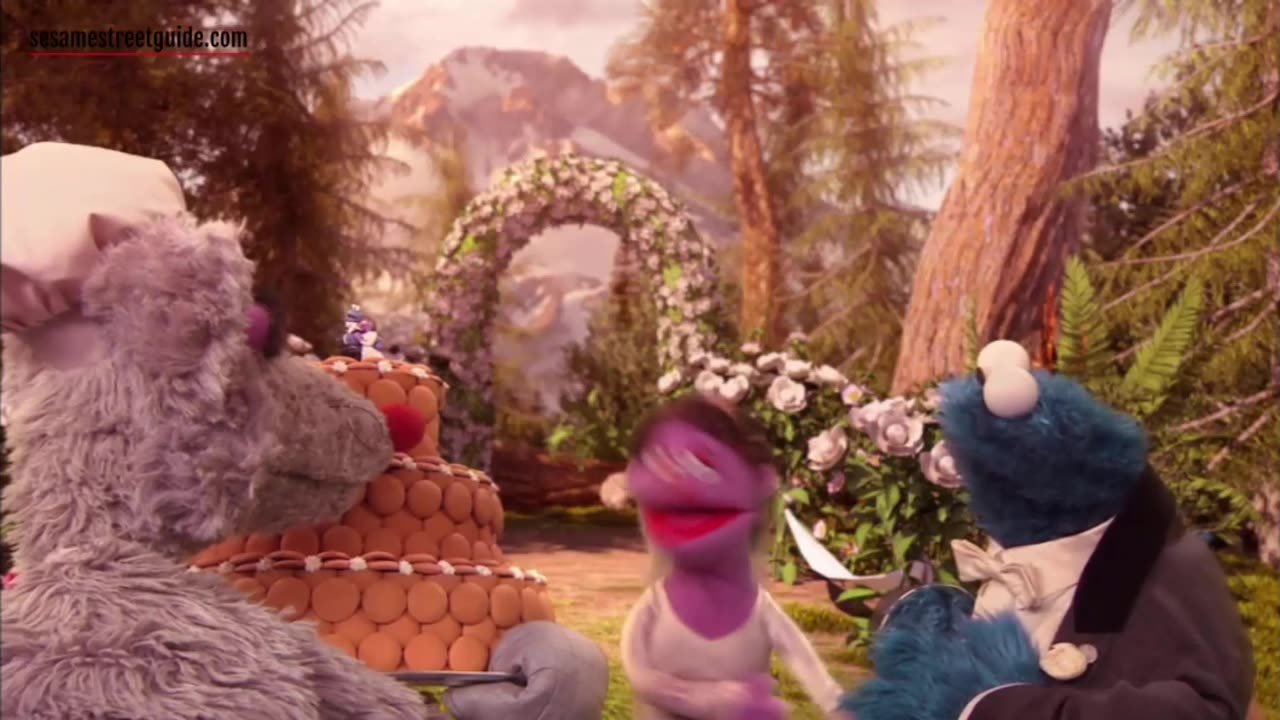 Cookie's Crumby Pictures Twilight Breaking Cookie Sesame Street Episode 4505