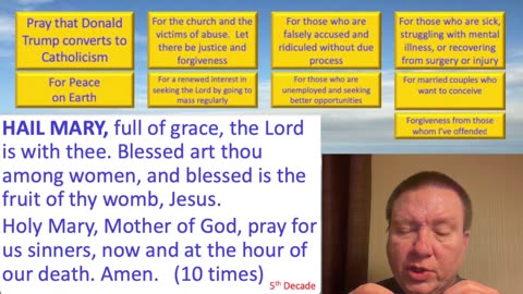 Mary's Daily Live Holy Rosary Prayer at 8:00 p.m. EDT 07/03/2025