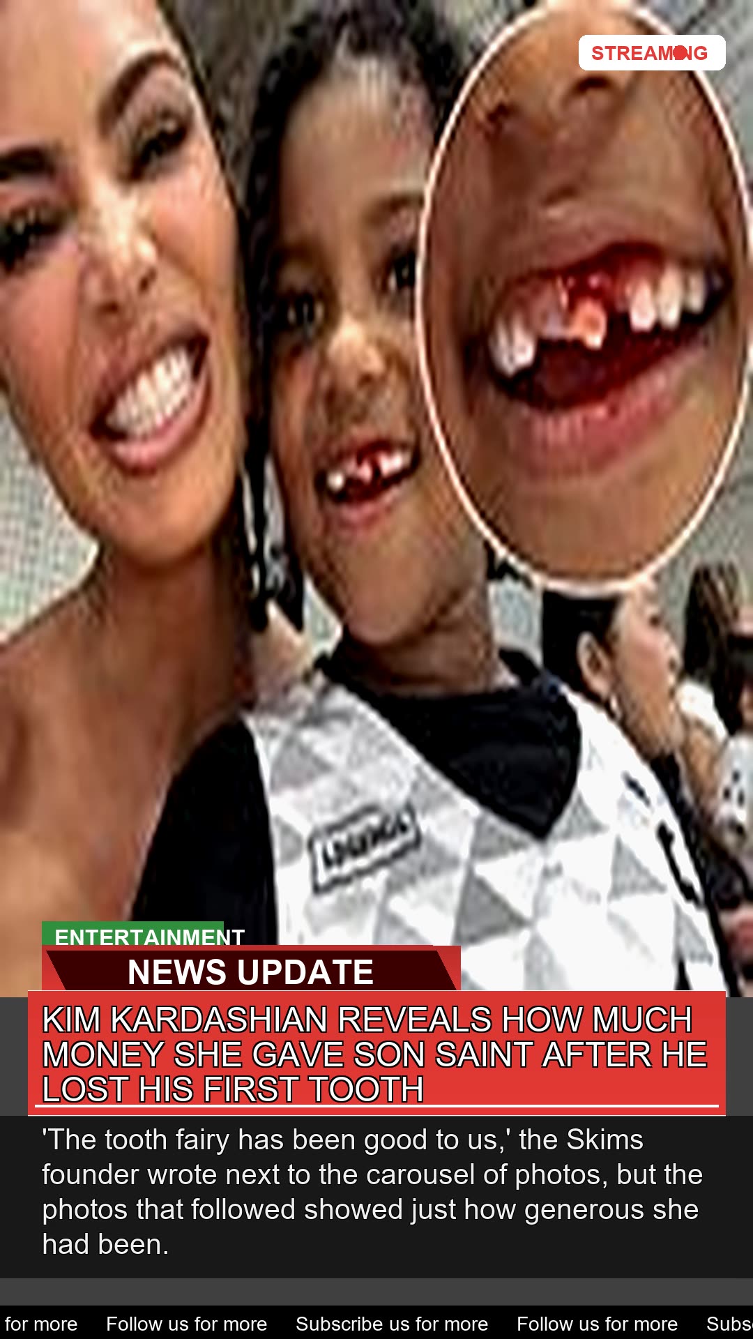 Kim Kardashian Reveals How Much Money She Gave Son