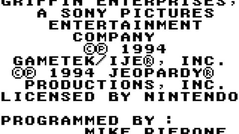 Game Boy Longplay 311 Jeopardy - Sports Edition