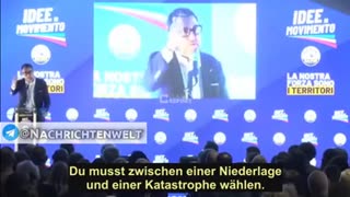 🇮🇹UT🇩🇪Italiens Vizepremierminister Matteo Salvini an Selenski:Mein Freund,du verlierst den Krieg