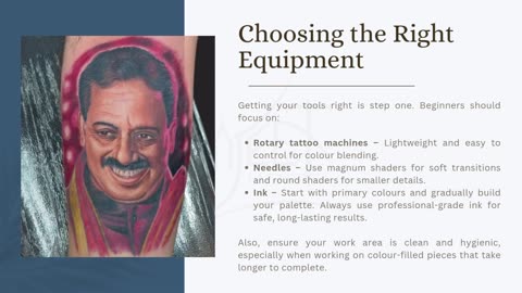 Colour Portrait Tattoo Techniques for Beginners