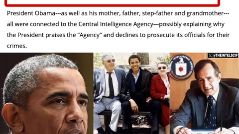 [Obama] & The C.I.A. | (A Family Affair)