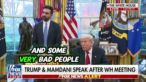 Trump: “Zohran Mamdani Wants To Deport Criminal Illegals More Than I Do!” 😂🔥