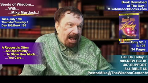 Re-Air: Seeds of Wisdom With Mike Murdock...!!!
