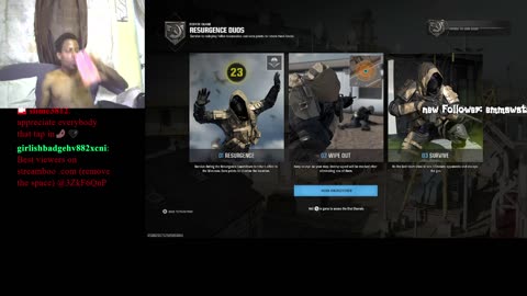 get in playing warzone