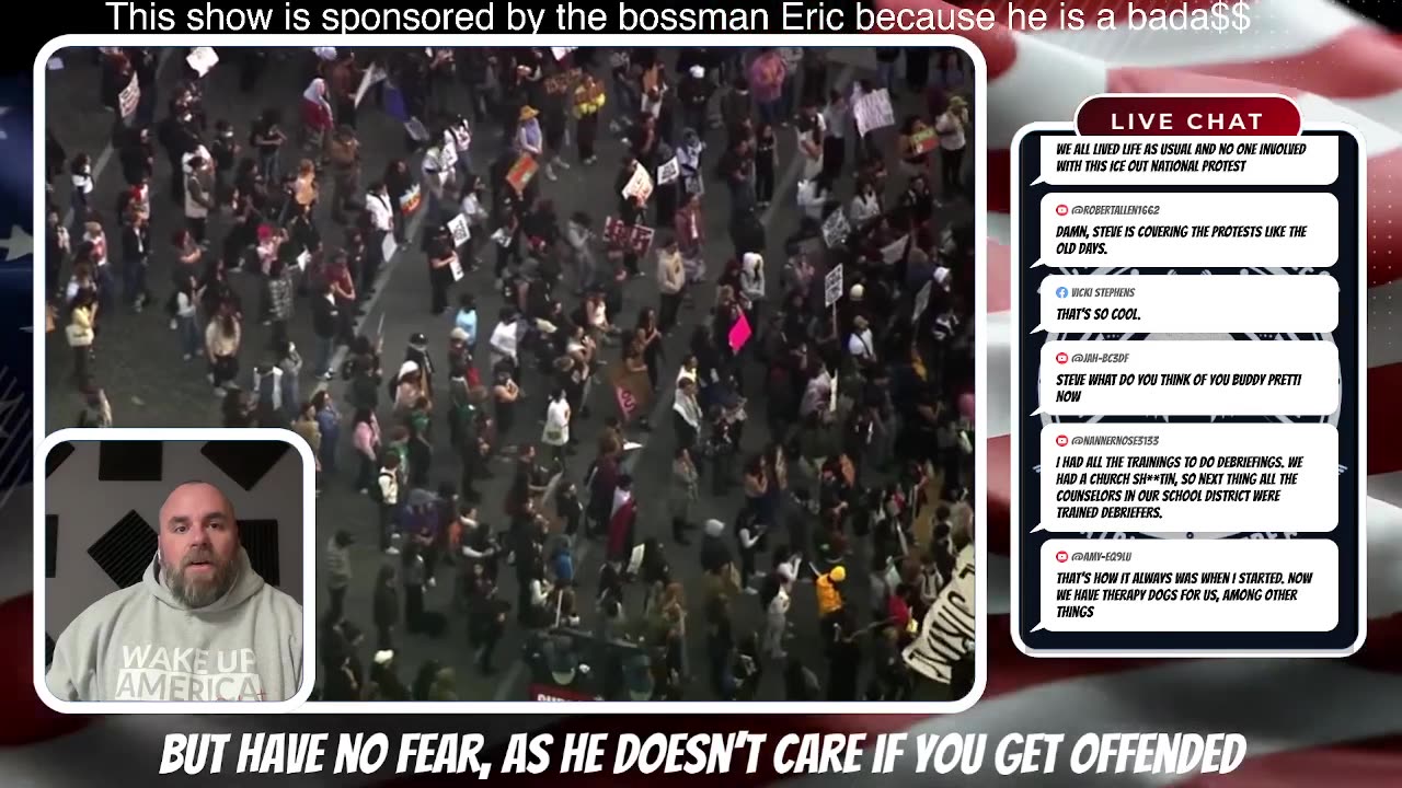 LIVE NOW: MASSIVE ANTI-ICE protest in Los Angeles