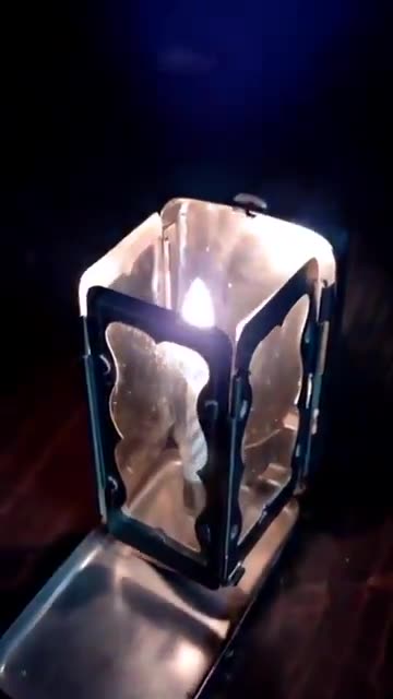 portable light deployer from the early 1900s...