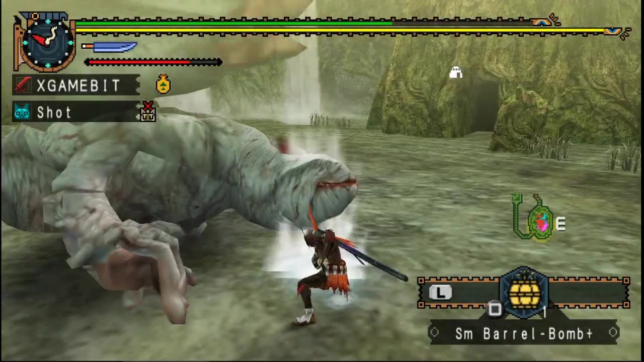 Monster Hunter Freedom Unite HD Psp PC Gameplay Part 45, 8star Nekoth DUAL monster Quest #capcom