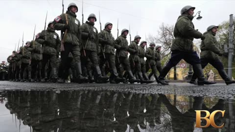 Russia has amassed 110,000 troops near strategic Ukrainian city, Kyiv says