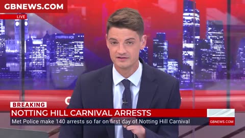 🚨 BREAKING: Met Police confirm 140 arrests on the first day of Notting Hill ...