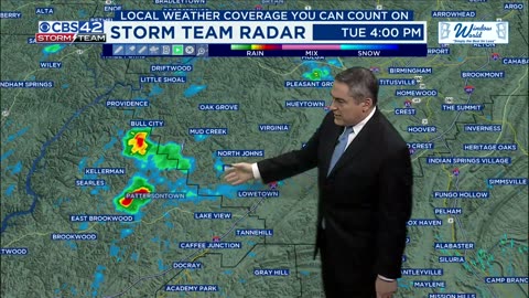 Storms return through Saturday, Turning Much cooler next week - CBS 42 News at 4 pm Forecast