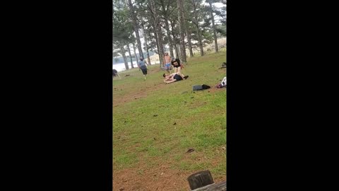 Alabama Rednecks Brawl by The Lake