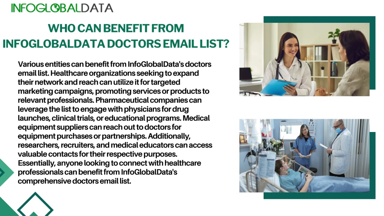 Discover The Power Of Our Comprehensive Emails of Doctors – Reasons To Buy It
