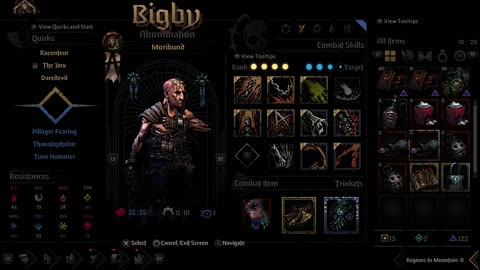 (Darkest Dungeon 2) Grandslam 3, Act 3, 6/6, The Mountain