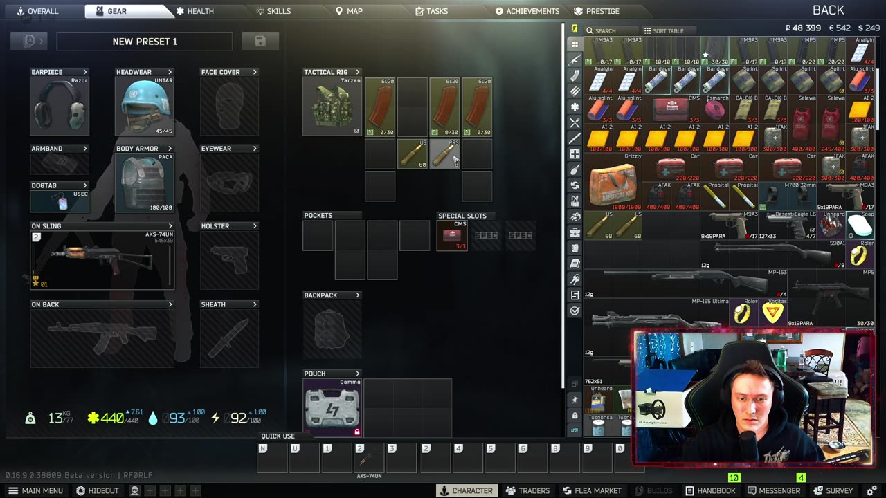 ESCAPE FROM TARKOV AND A WILL TO QUEST