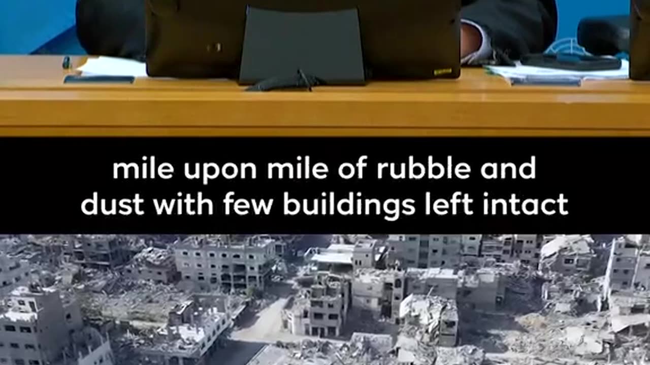 Andrew Saberton – of UN Populations Fund – “Gaza Has Been Flattened” “11% Dead or Injured”