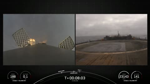 SpaceX Falcon lands for the 450th time!