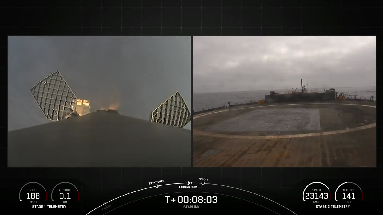 SpaceX Falcon lands for the 450th time!