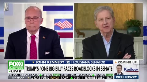 John Kennedy cautions Trump's "large, attractive