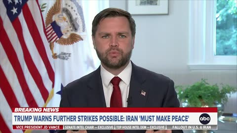 JD Vance: "We've got, really, the ball in Iran's court here"