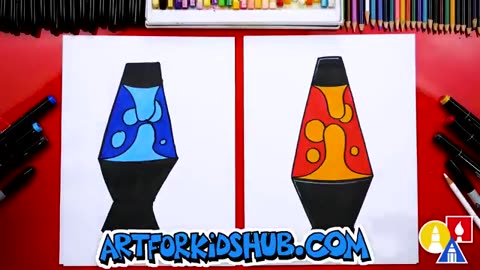 Shocking: How To Draw A Lava Lamp