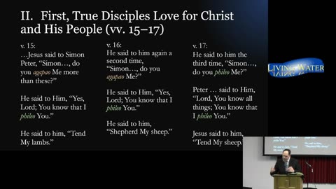“The Nature of Discipleship” (John 21:15–23)