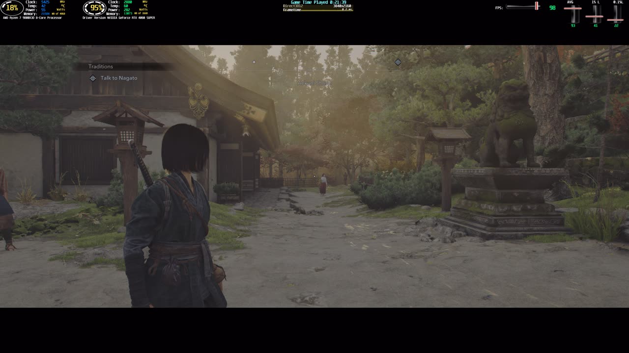 Assassin's Creed Shadows 4K Hdr Pc Gameplay 9800X3d Rtx 4080 Super