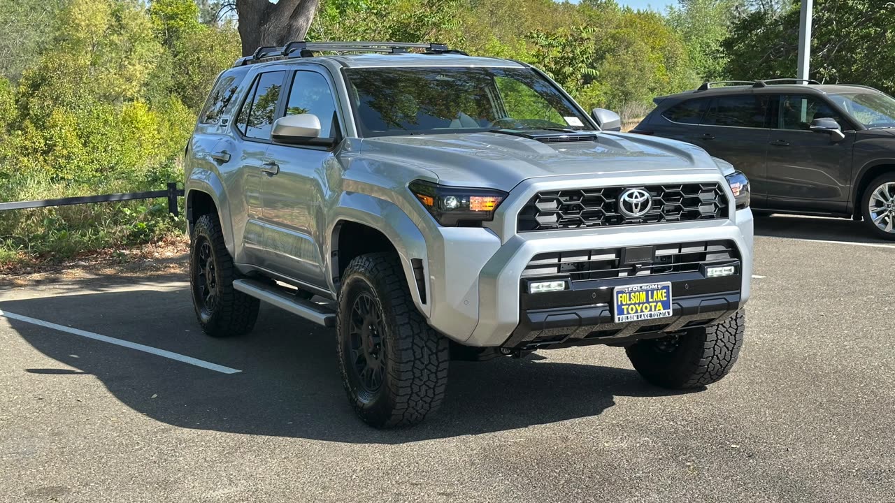The ALL-NEW 2025 Toyota 4Runner TRD SPORT.