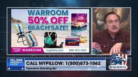 SUMMER SALE: MyPillow 50% Off Beach Sale