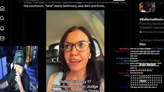 Day 4/30. Diddy Trial Day 17. Jane Doe Set to take the stand... Is this 50 Baby Mama or Gina ?
