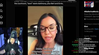 Day 4/30. Diddy Trial Day 17. Jane Doe Set to take the stand... Is this 50 Baby Mama or Gina ?