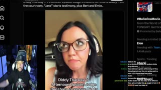 Day 4/30. Diddy Trial Day 17. Jane Doe Set to take the stand... Is this 50 Baby Mama or Gina ?