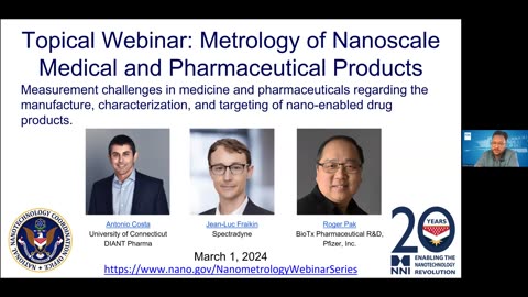 Metrology of Nanoscale Medical and Pharmaceutical Products NNI-MIT.nanotube